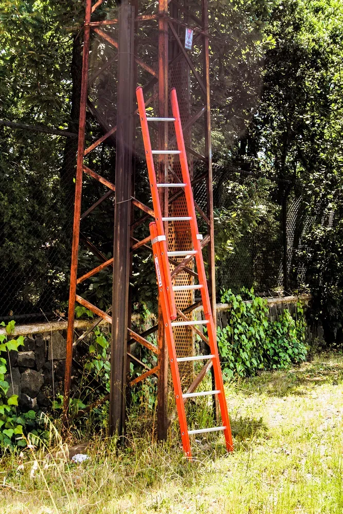Fiberglass A Tipi Sürgülü Merdiven