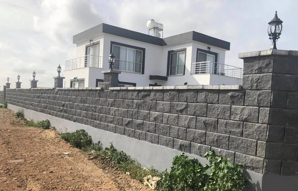 Split-Face Concrete Block