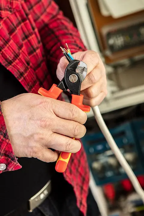 Kablo kesme pensesi 160 mm 1000V, CrV, parlatılmış