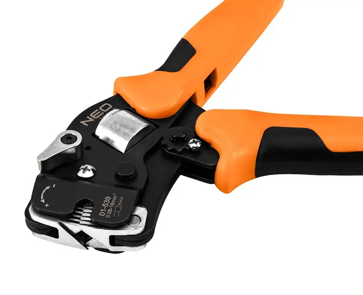 Hülse sıkıştırma pensesi CrV 230 mm, kendinden ayarlı 0.08 -16 mm2, AWG 26-5