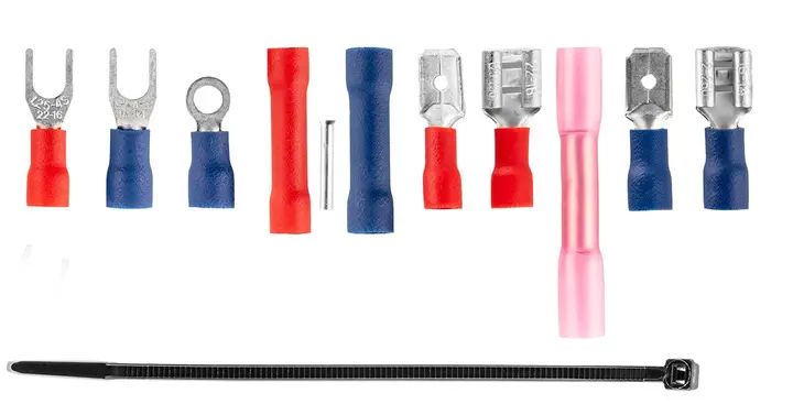 Otomatik kablo soyma pensesi 205 mm, ön + konektörler, 230 adet