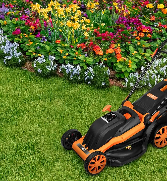 Çim biçme makinesi 1800W 440 mm, 45L sepet