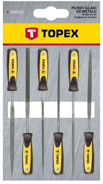 Metal iğne eğeleri, set