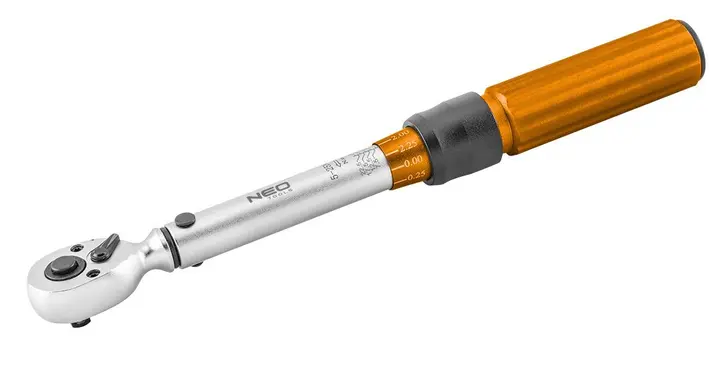 Tork anahtarı 1/4, 5-25Nm, 21 parça set