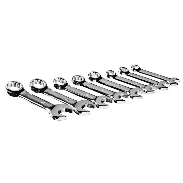 Kısa kombine anahtarlar 8-19 mm, 8 parçalık set