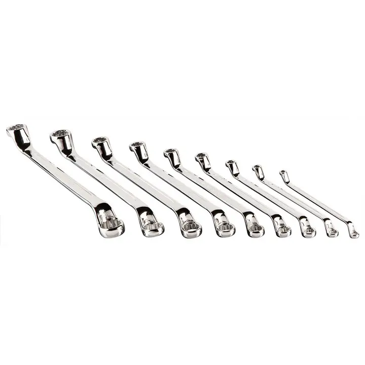 Eğik yıldız anahtarlar 6-32 mm, 12 parçalık set