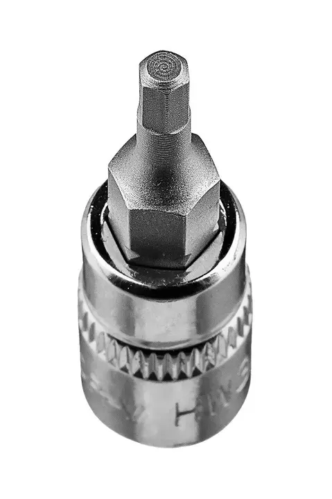 1/4 lokma üzerinde H3 altıgen uç, kısa, 37 mm
