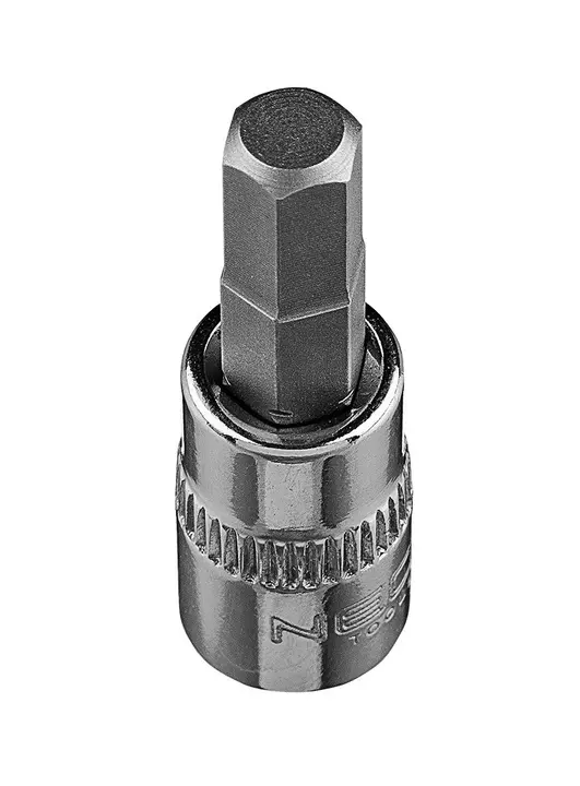 1/4 lokma üzerinde H6 altıgen uç, kısa, 37 mm