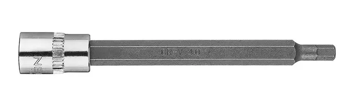 1/4 lokma üzerinde H4 altıgen uç, uzun, 87 mm