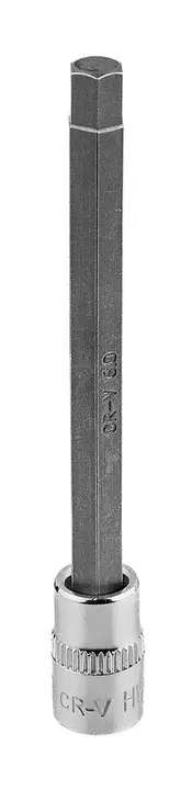 1/4 lokma üzerinde H6 altıgen uç, uzun, 87 mm