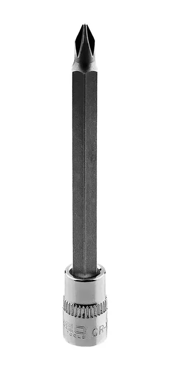 1/4 lokma üzerinde PH1 tornavida ucu, uzun, 87 mm