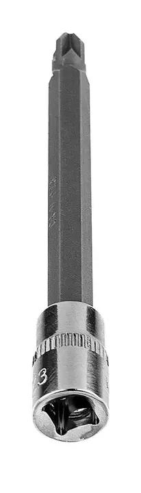 1/4 lokma üzerinde PZ3 tornavida ucu, uzun, 87 mm