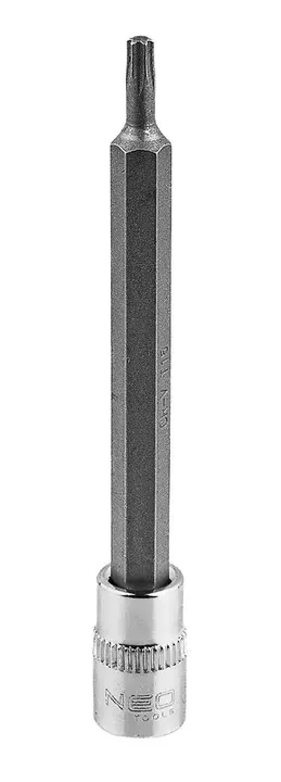 Torx TX15 1/4 lokma üzerine uç, uzun, 87 mm