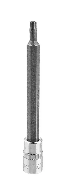 Torx TX20 1/4 lokma üzerine uç, uzun, 87 mm
