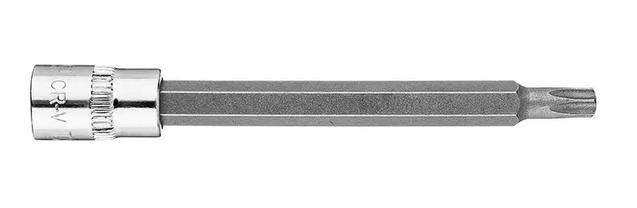 Torx TX27 1/4 lokma üzerine uç, uzun, 87 mm
