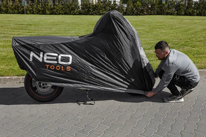 Motosiklet / scooter örtüsü, 246 x 104 x 127 cm, 150°C