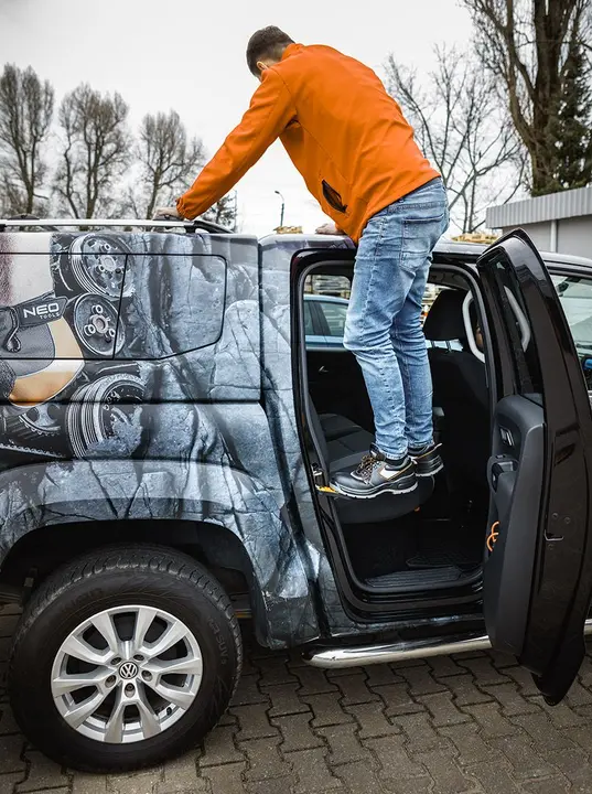 3'ü 1 arada araç basamağı, SUV, station wagon, tavan rafı