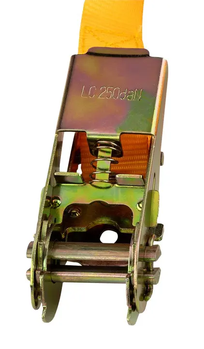 Cırcırlı bağlama kayışı 25 mm x 3 m, 500 kg dayanımlı PES