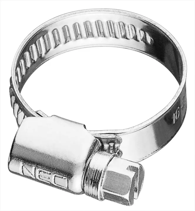 Sonsuz vidalı hortum kelepçesi 16-27/9 mm, W4, 3 adet