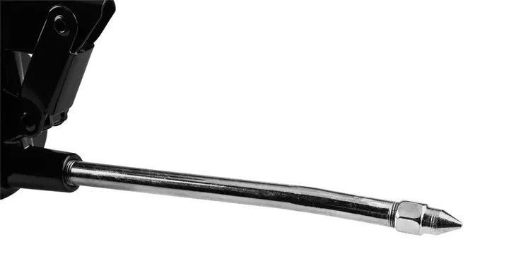 Kolçaklı gres pompası 400 cm3, 8 x 300 mm hortum ve 4 çeneli başlıklı