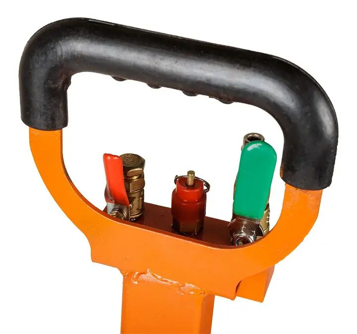 Pnömatik kriko 3 t, yükseklik 145 - 420 mm