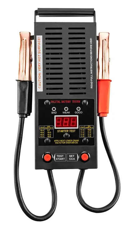 Akü yük test cihazı 125 A, 12 V - dijital