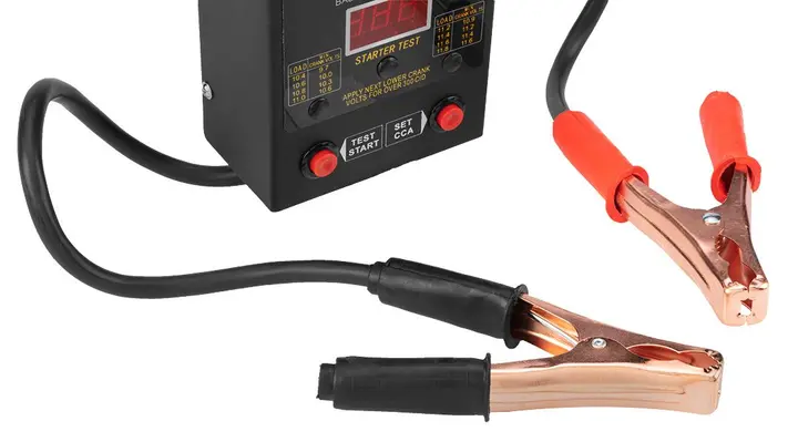 Akü yük test cihazı 125 A, 12 V - dijital