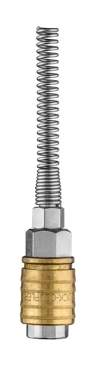 Hortum için kompresör hızlı kuplörü f 4x6mm - yaylı