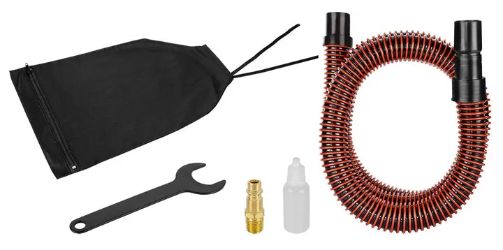Pnömatik eksantrik zımpara makinesi 150 mm, vakumlu