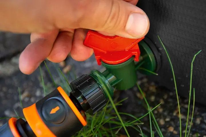 Katlanabilir yağmur suyu depolama kabı, 250 L, PVC