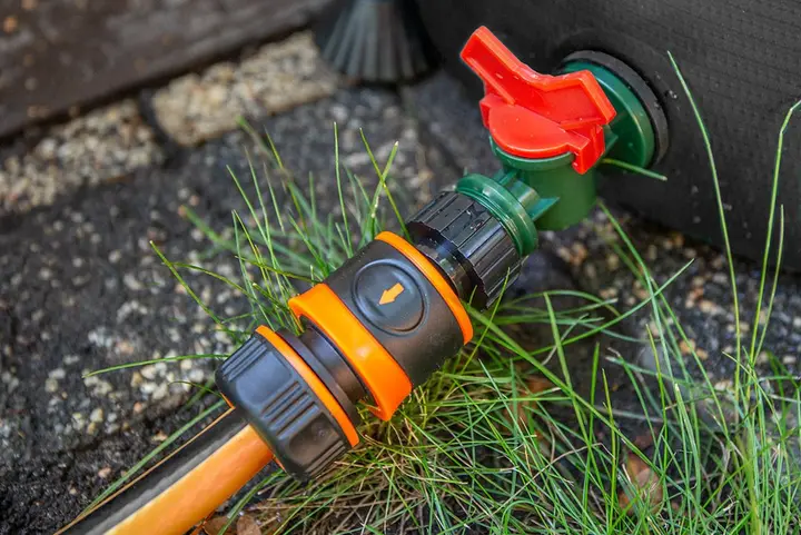 Katlanabilir yağmur suyu depolama kabı, 500 L, PVC