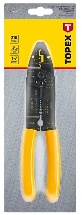 Kablo pabucu sıkma pensesi 210 mm