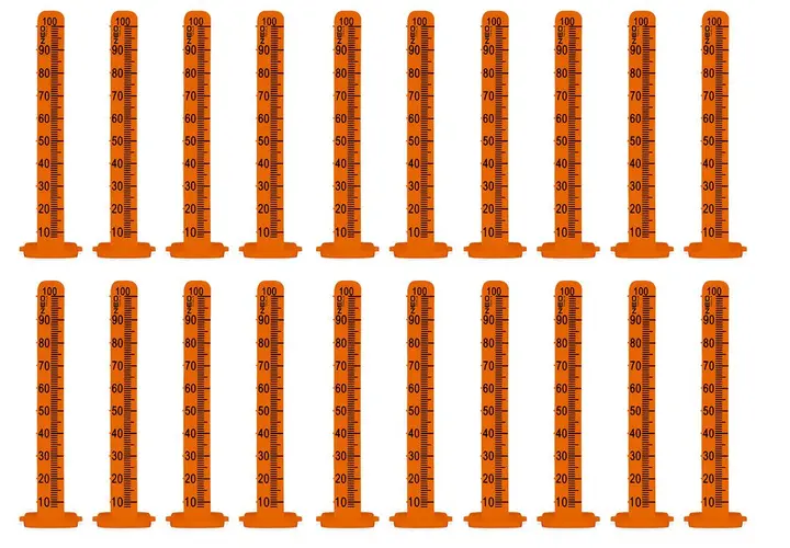 3M Bantlı 100 mm Nivelman Pimi, 20 Adet (PE)
