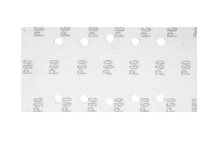 Cırt bantlı zımpara kağıdı 115 x 230 mm, P60, 5 adet, 10 delikli