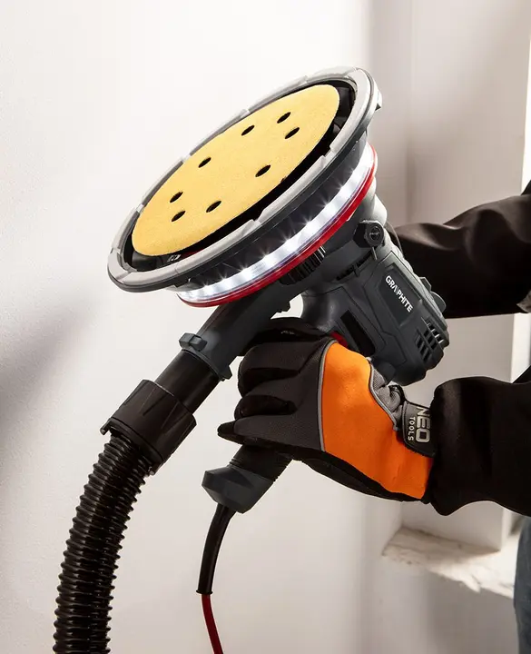 Cırt bantlı zımpara kağıdı 180 mm, K80, 5 adet, 59G263 zımpara makinesi için 8 delikli