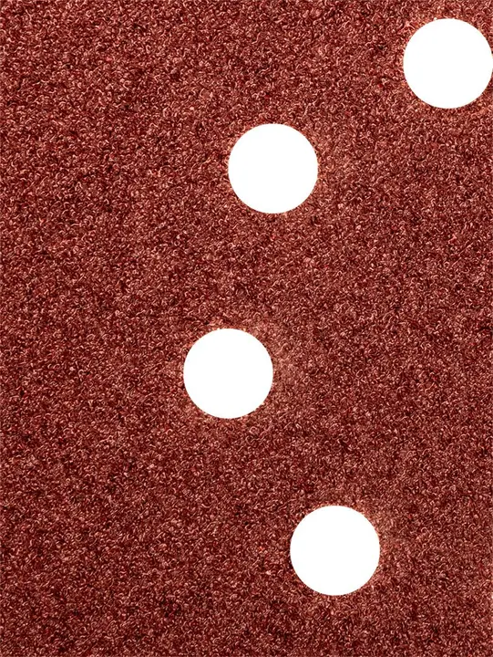 Sanding discs 150 mm, K40, 5 pcs, with 8 holes, 65 mm