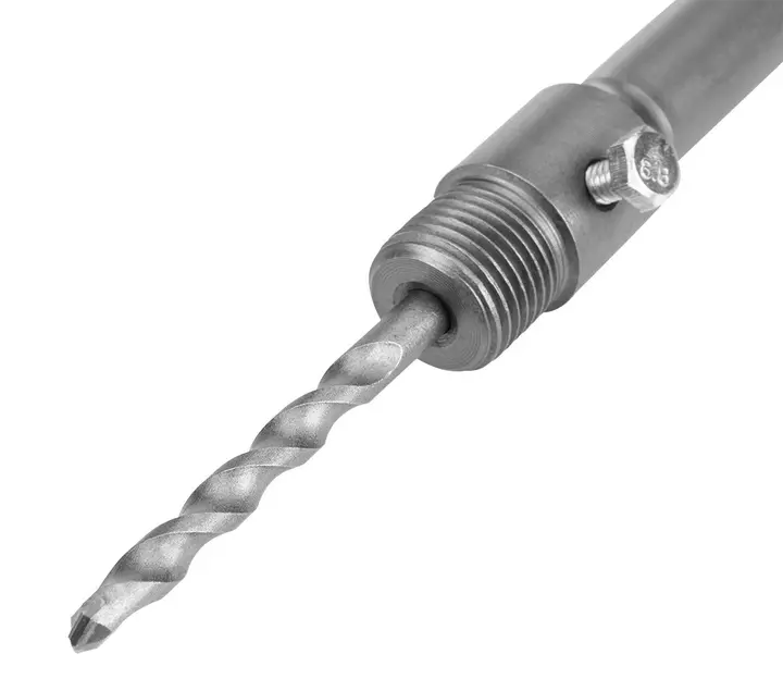 SDS Max adaptör ve kılavuz matkap ucu M22 190 mm