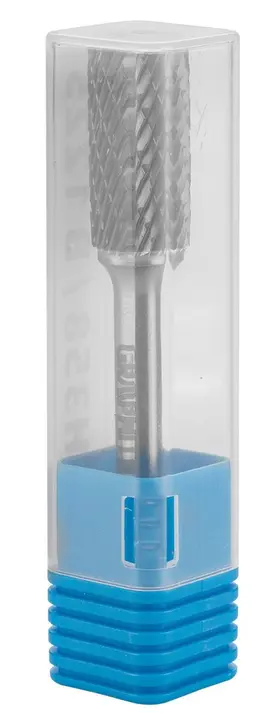 Metal freze ucu HM, tip B (üstten bıçaklı silindirik), 12 x 25 mm, şaft 6 x 45 mm