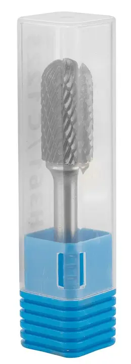 Metal freze ucu HM, tip C (yuvarlatılmış silindirik), 12 x 25 mm, şaft 6 x 45 mm
