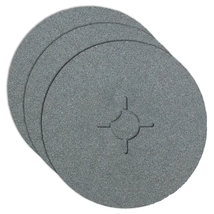 Fibra sanding disc 125 mm, K120, 3 pcs, zirconium