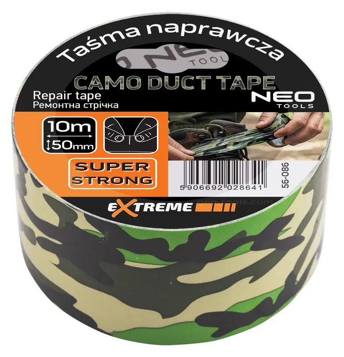 Onarım bandı 50 mm x 10 m EXTREME CAMO