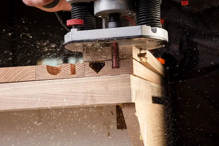 Alt rulmanlı düz freze ucu, TCT, 12.7 x 25 mm, şaft 8 mm