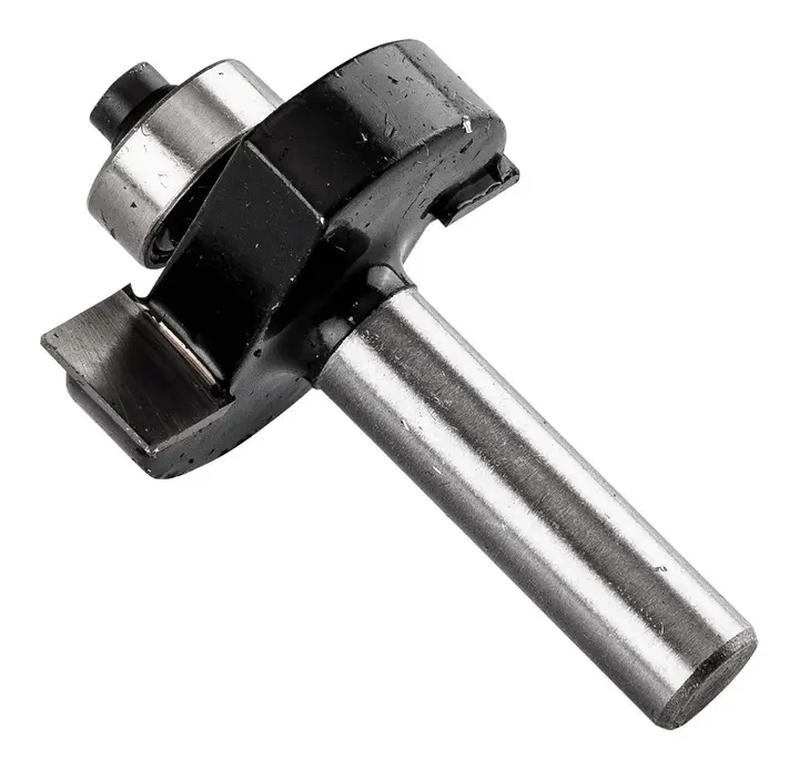 Ahşap için rulmanlı dekoratif freze ucu, widia, 32 x 10 mm, sap 8 mm
