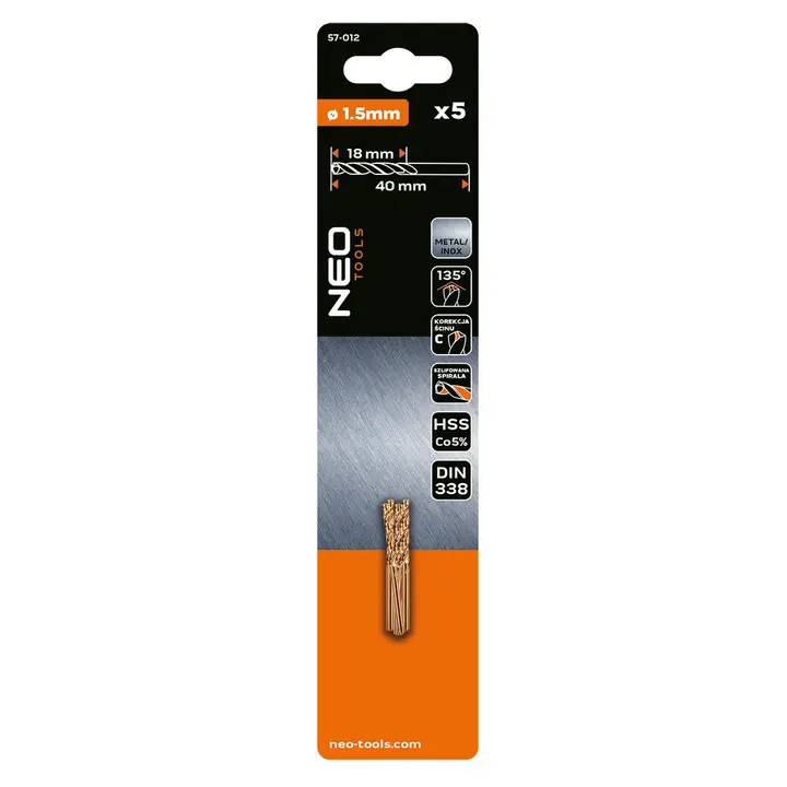 HSS-Co metal matkap uçları