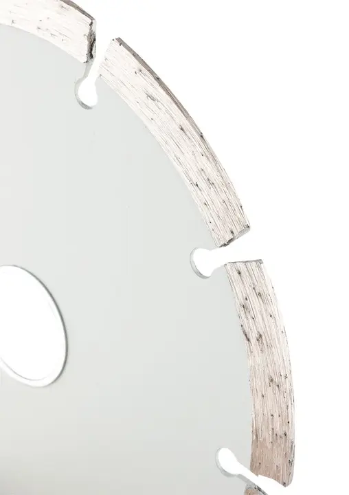 Segmentli elmas kesme diski, 125 x 22.2 mm, kuru