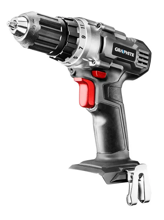 Akülü matkap Energy+ 18V, Li-Ion, 10 mm anahtarsız mandren, akü hariç