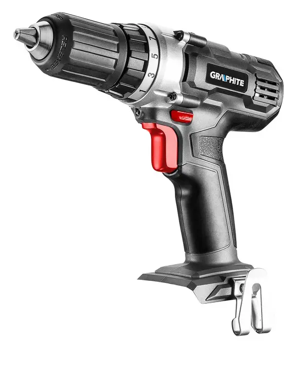 Akülü matkap Energy+ 18V, Li-Ion, 13mm anahtarsız mandren, akü hariç