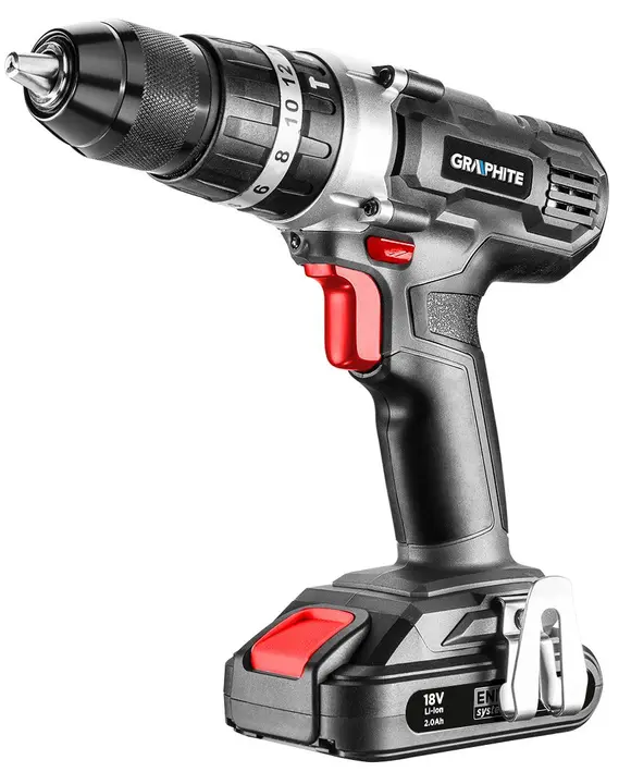 Akülü darbeli matkap Energy+ 18V, Li-Ion, 13mm anahtarsız mandren, akü hariç
