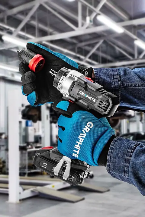 Akülü matkap Energy+ 18V, Li-Ion, 10 mm anahtarsız hızlı mandren, akü hariç