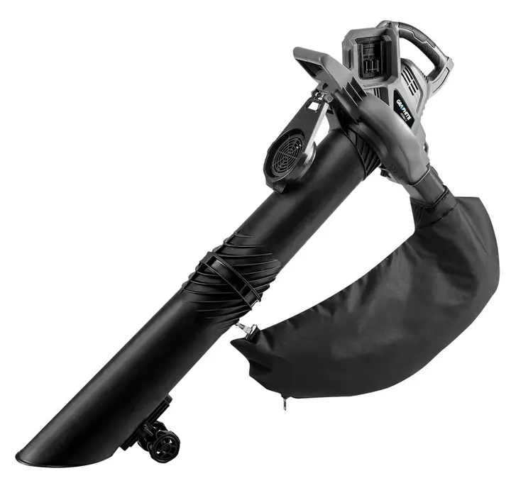 Akülü bahçe süpürme/üfleme makinesi Energy+ 36V Li-Ion, 2'si 1 arada, 35 L torba, akü hariç